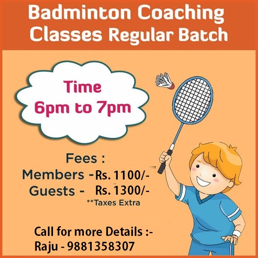 BADMINTON COACHING CLASSES