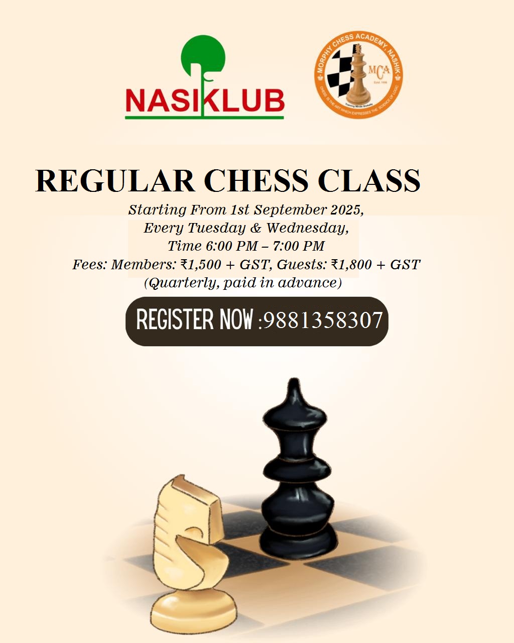 REGULAR CHESS CLASS