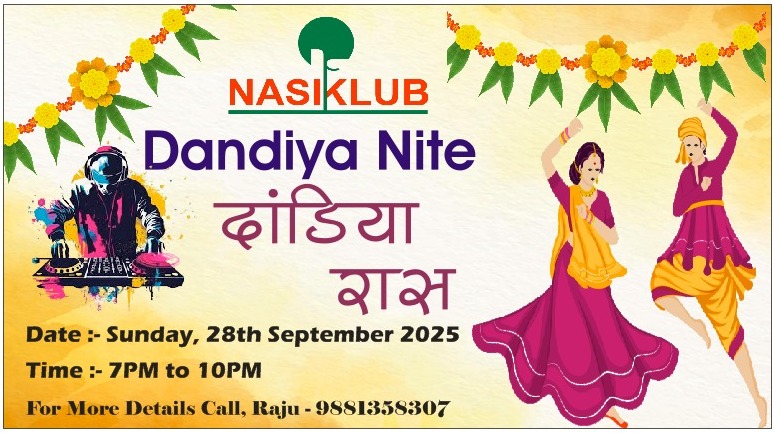 NASIKLUB DANDIYA NITE – 2025